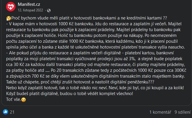 Obrázek platba v hotovosti vs platba kartou podle dezole