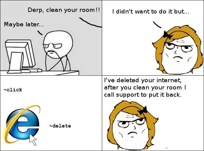 Obrázek please dont delete internet