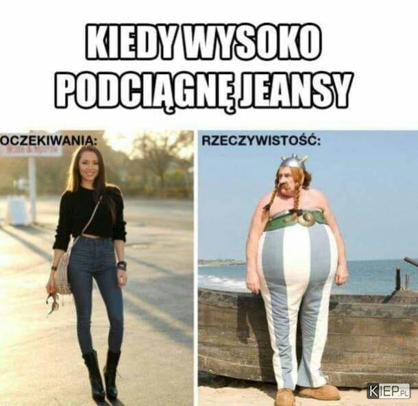 Obrázek podciagne jeansy