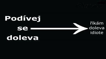 Obrázek podivej se do leva