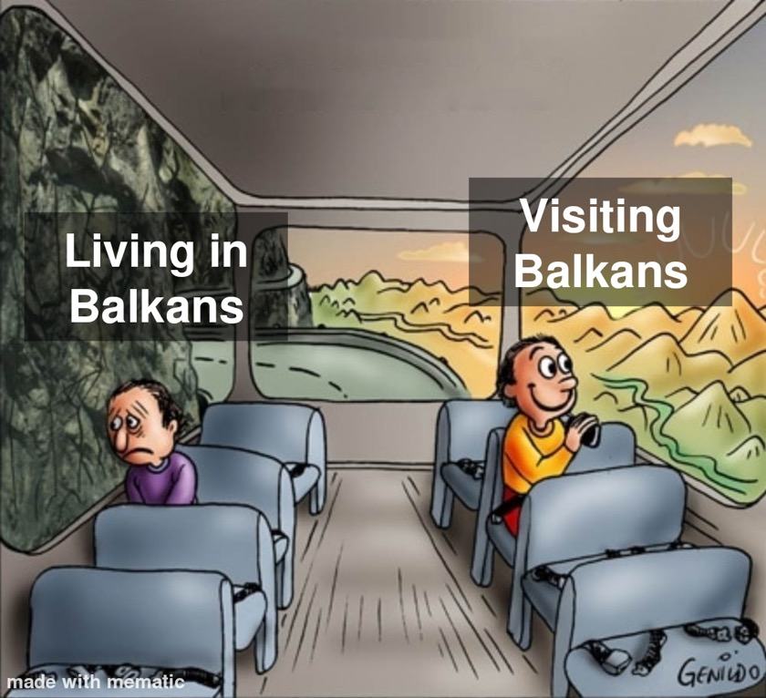 Obrázek pojedeme na Balkan