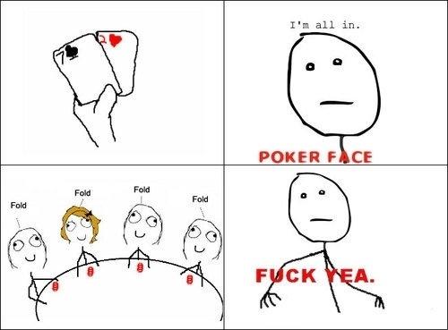 Obrázek poker fuck yea