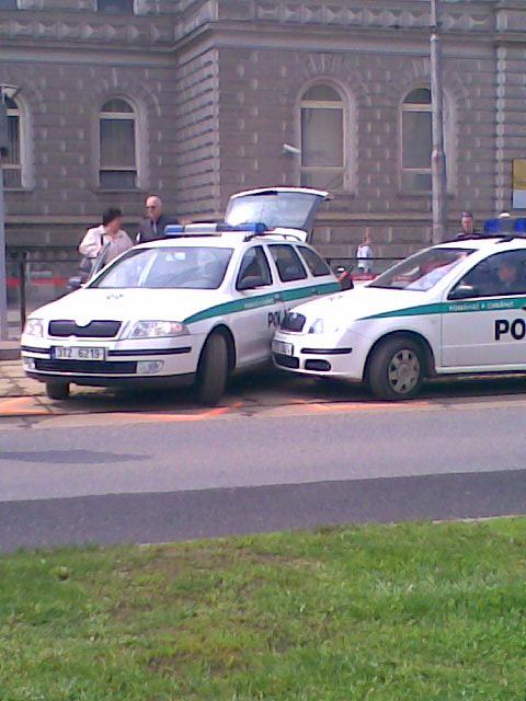 Obrázek policie v Olomouci