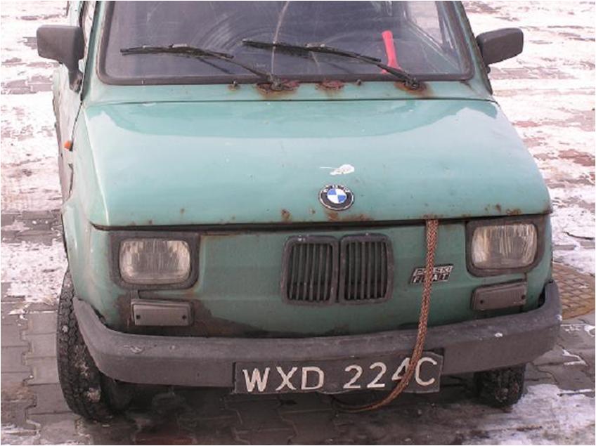 Obrázek polske BMW