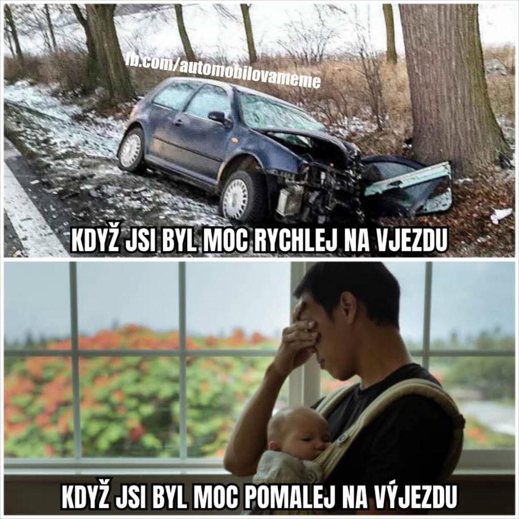 Obrázek pomaly vyjezd