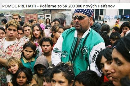 Obrázek pomoc pre haiti
