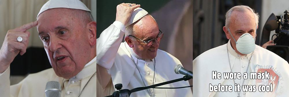 Obrázek pope mask