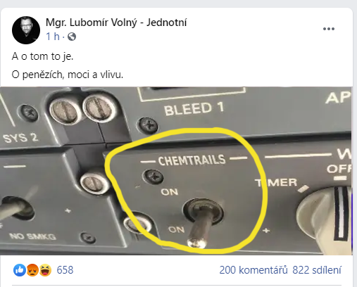 Obrázek posranec neVolny jede bomby