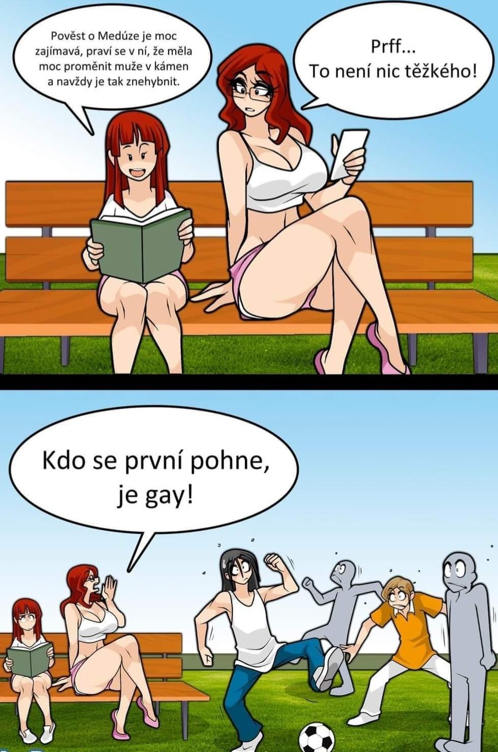 Obrázek povest o Meduze 