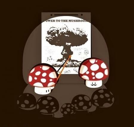 Obrázek power to the mushroom