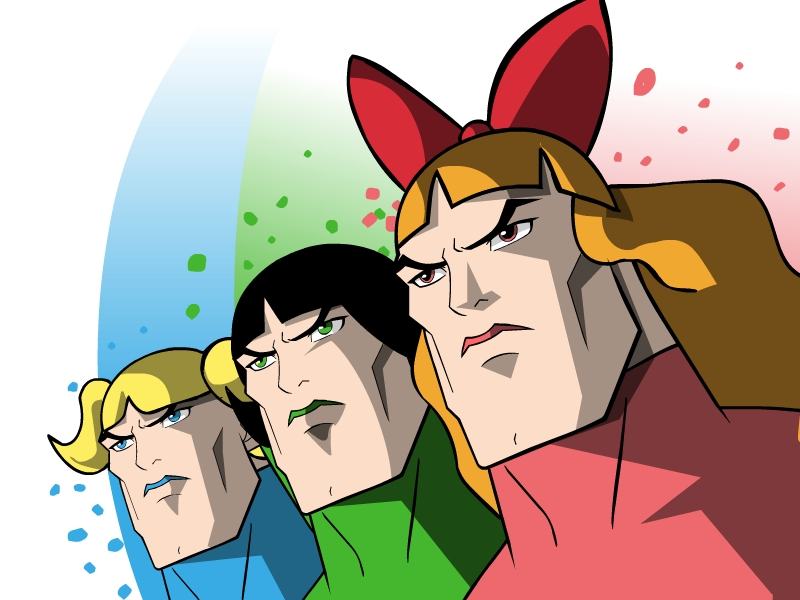 Obrázek powerpuff girls ehm what