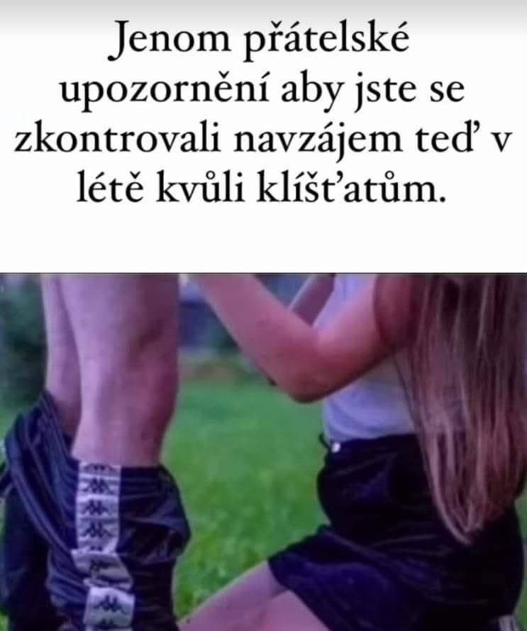 Obrázek pozor na kliste