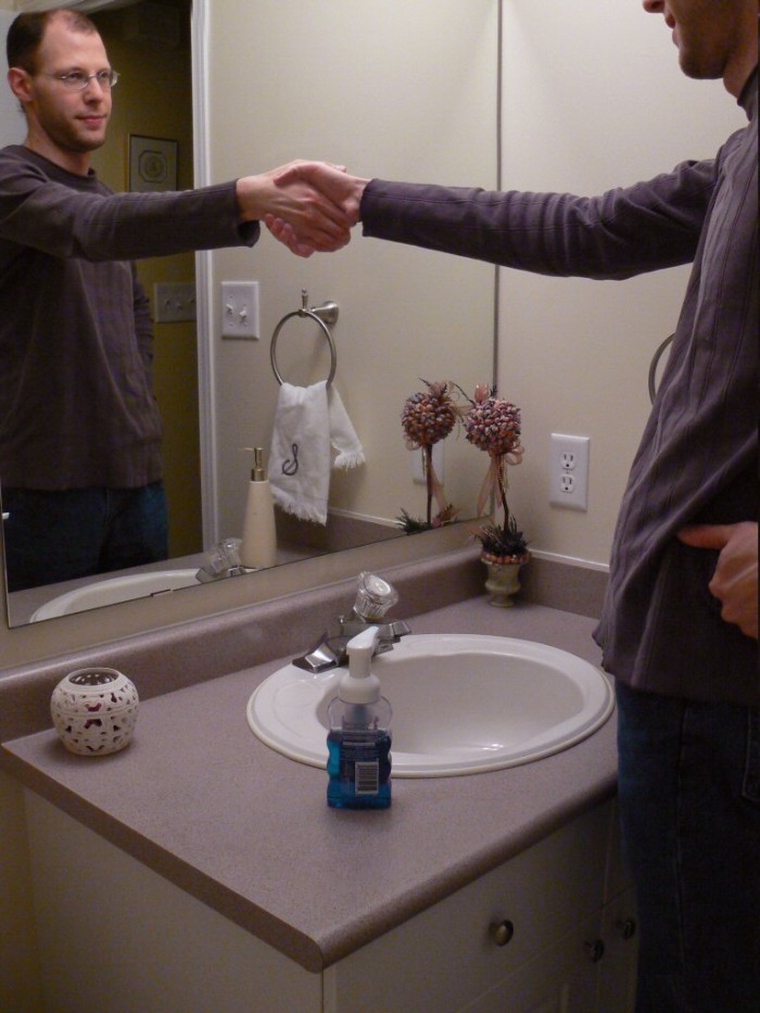 Obrázek pratelske zrcadlo