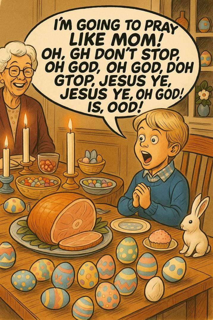 Obrázek pray like mom