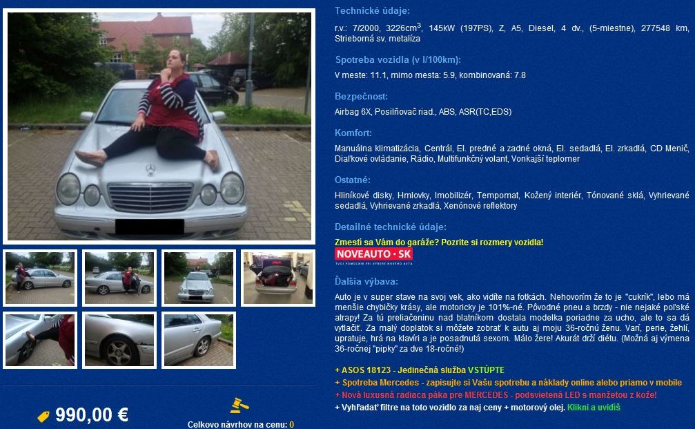 Obrázek predam mercedes