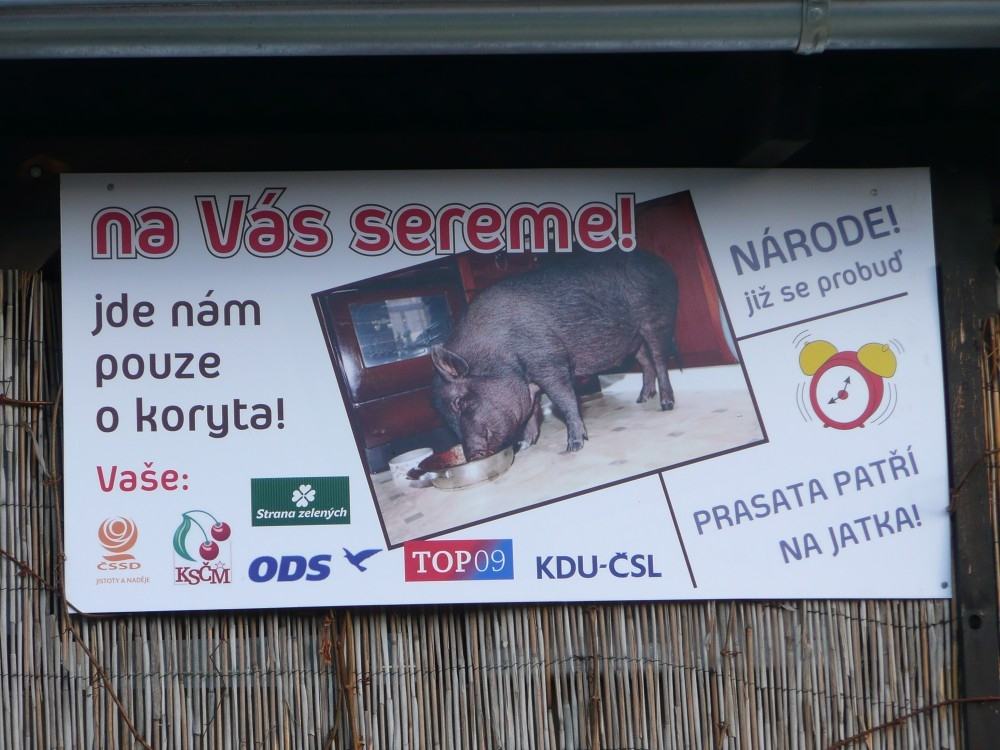 Obrázek predvolebni plakat