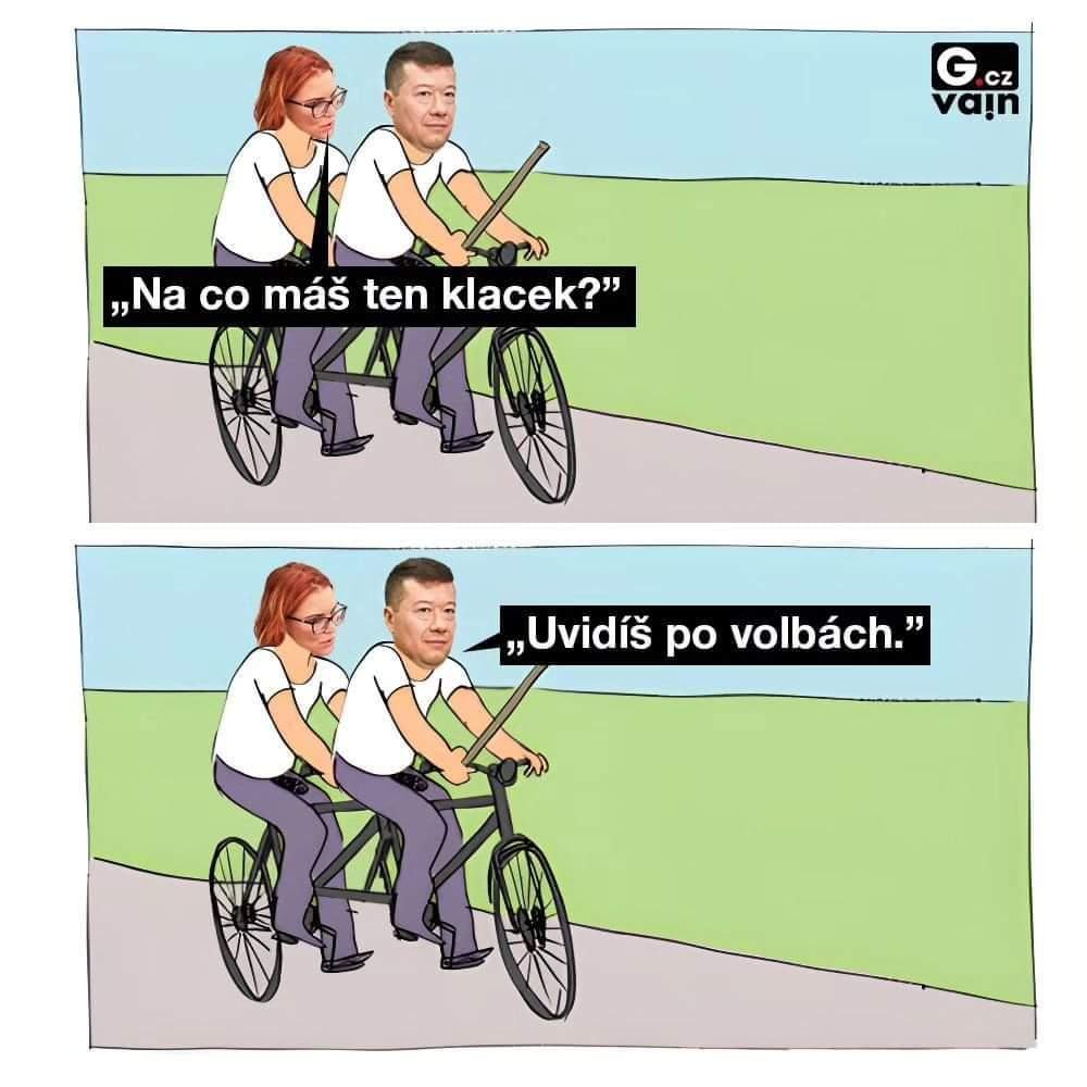 Obrázek predvolebni sliby vs povolebni realita