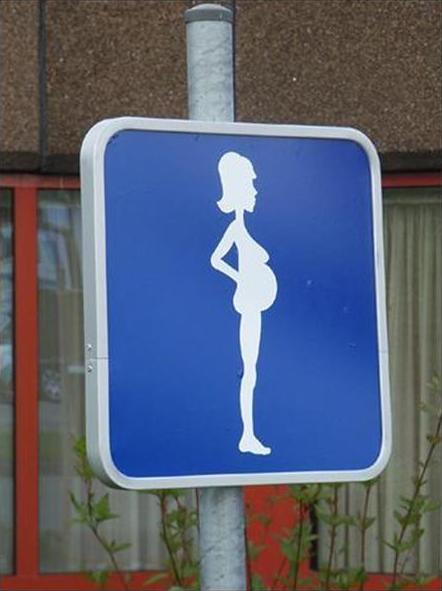 Obrázek pregnant sign