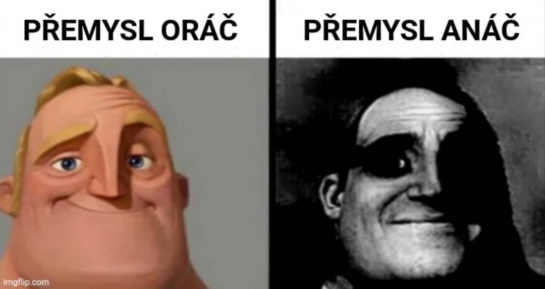 Obrázek premysl o anebo a