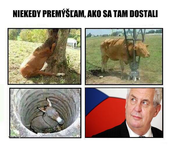 Obrázek premyslam ako sa tam dostali CZ