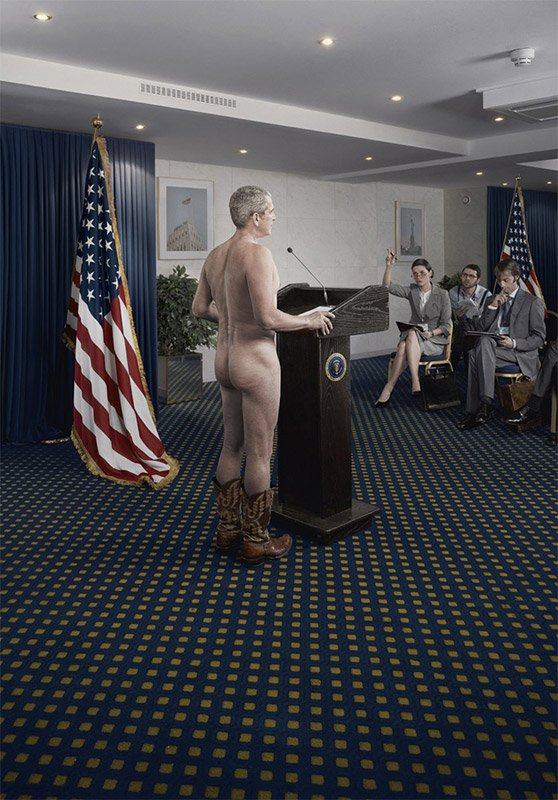 Obrázek prezident je nahy