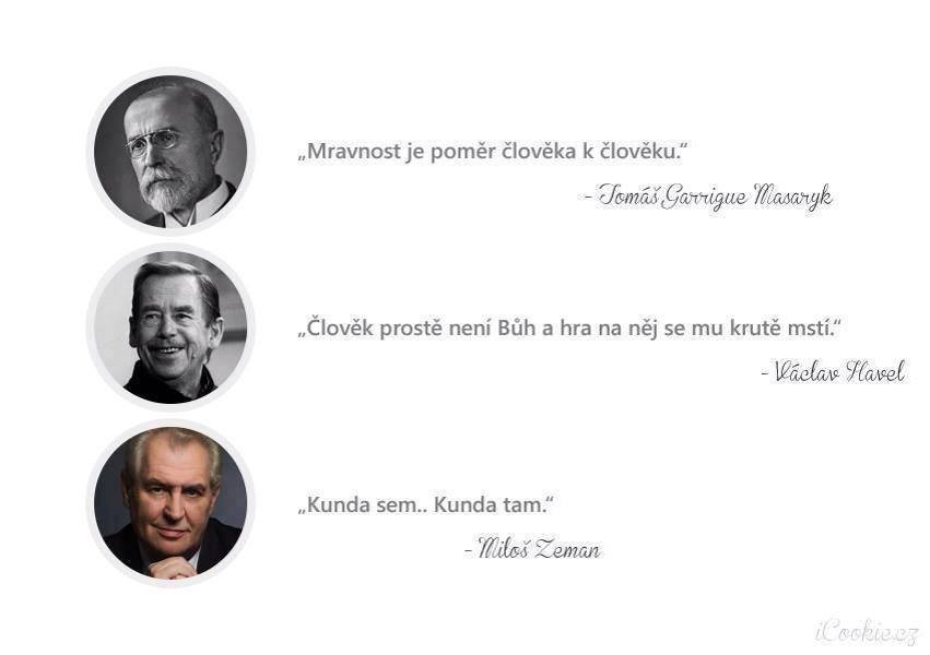 Obrázek prezidenti cr
