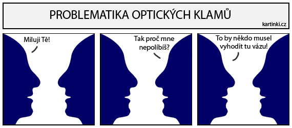 Obrázek problematika optickych klamu