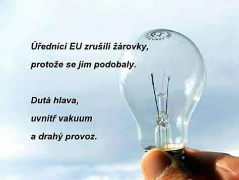 Obrázek proc zakazali zarovky