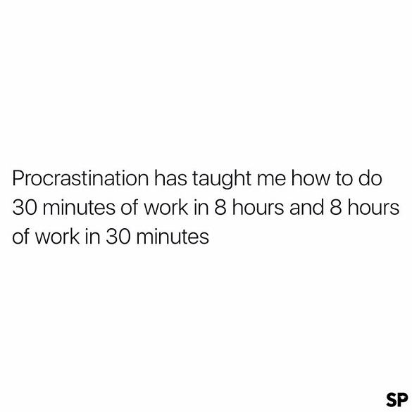 Obrázek procrastination33