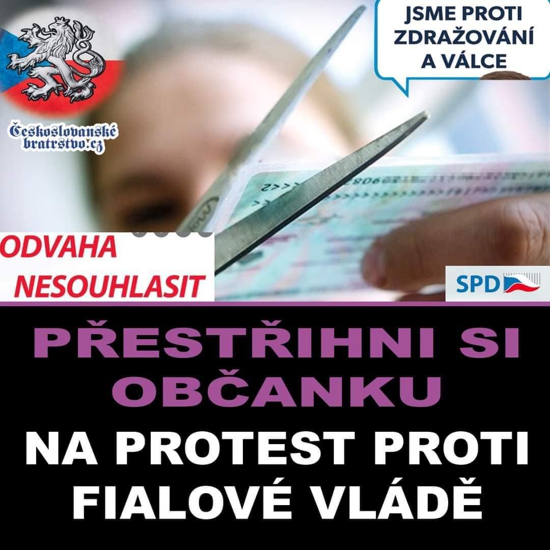 Obrázek protest proti vlade