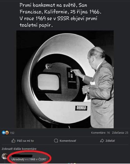 Obrázek prvni bankomat