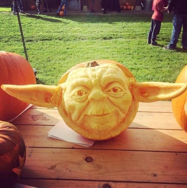 Obrázek pumpkin yoda