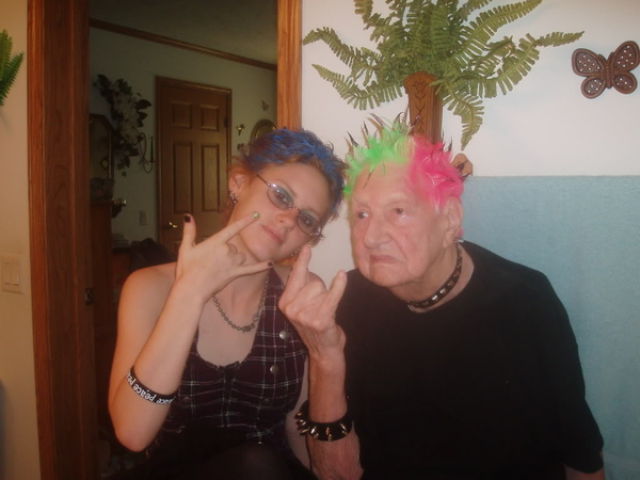 Obrázek punk granny