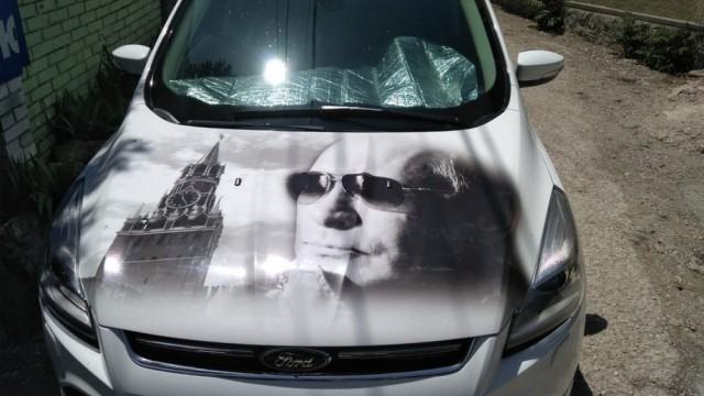 Obrázek putin na Fordu