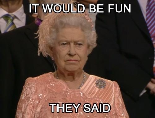 Obrázek queen is not amused