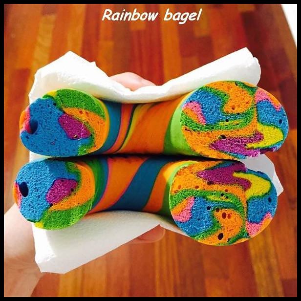 Obrázek rainbow-bagel