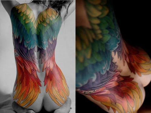 Obrázek rainbow tattoo