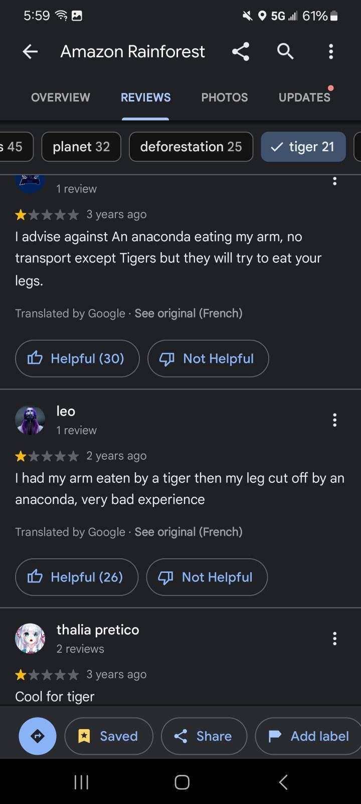 Obrázek recenze na amazonsky prales