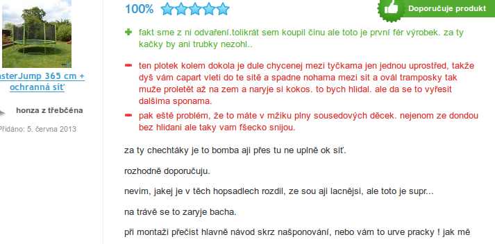 Obrázek recenze od honzy