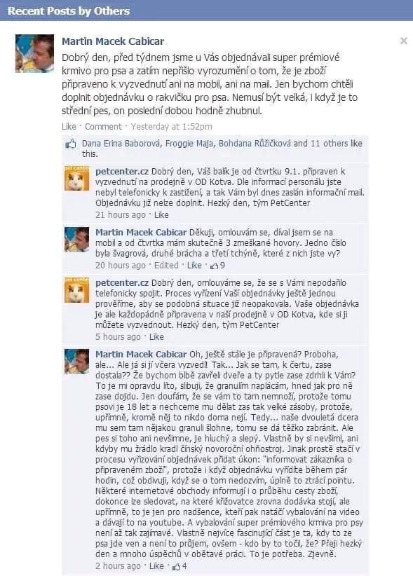 Obrázek reklamaxe krmiva