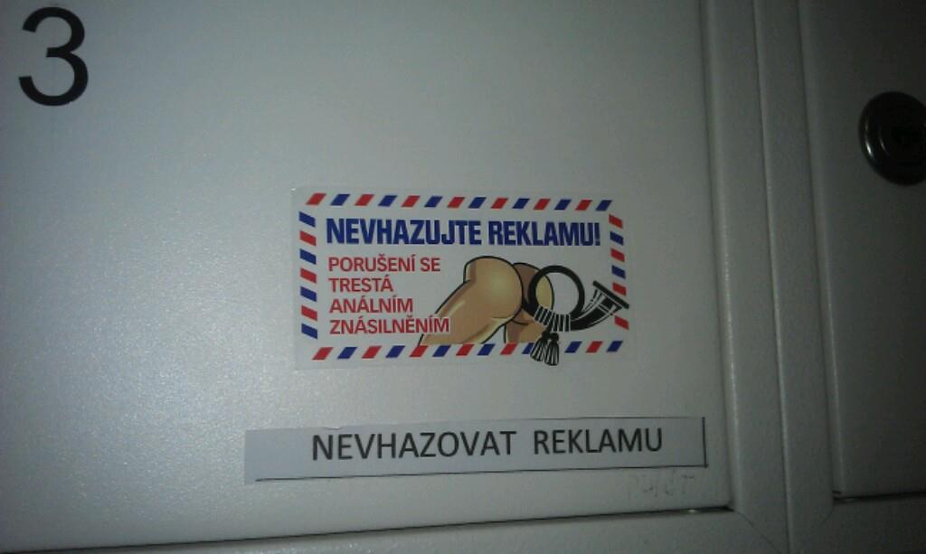 Obrázek reklamu ne
