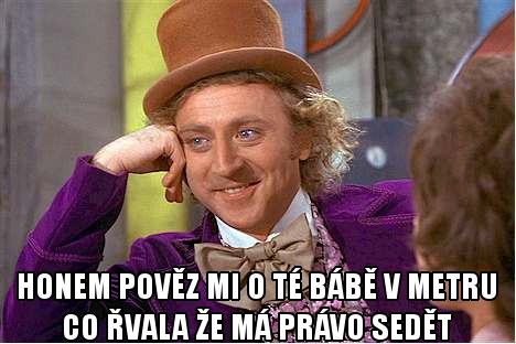 Obrázek rekni mi vic o babe v metru
