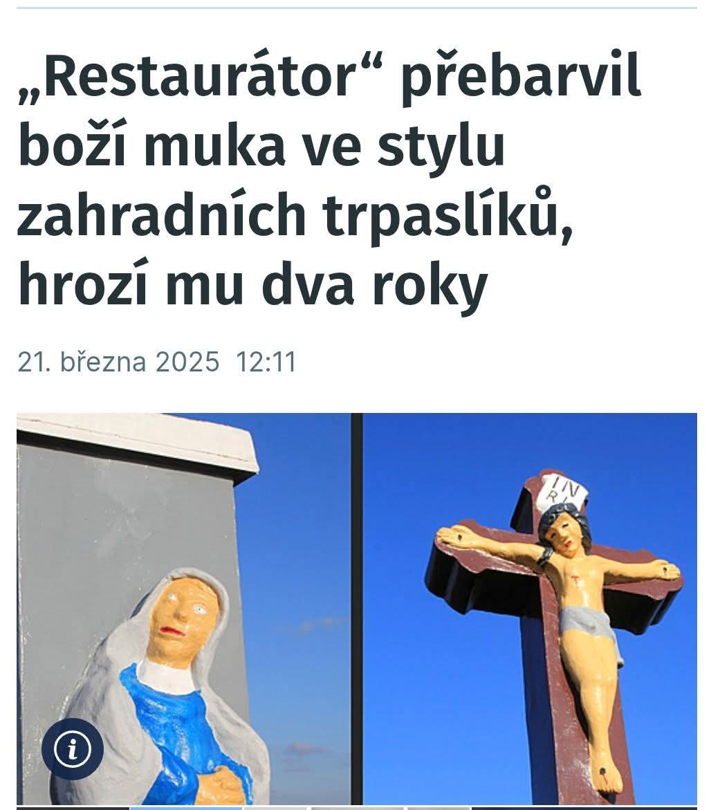 Obrázek restaurujici restaurator
