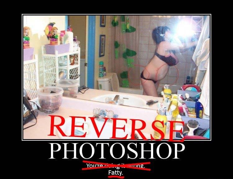 Obrázek reversed photoshop