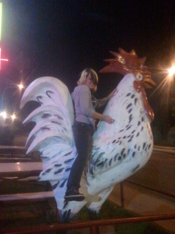 Obrázek riding a huge cock