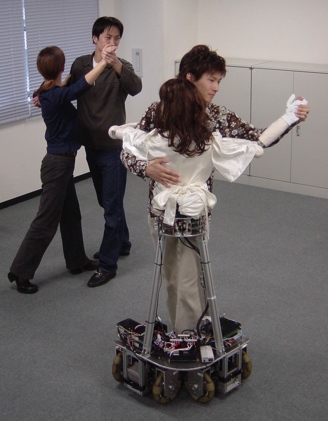 Obrázek roboticka ucitelka tance