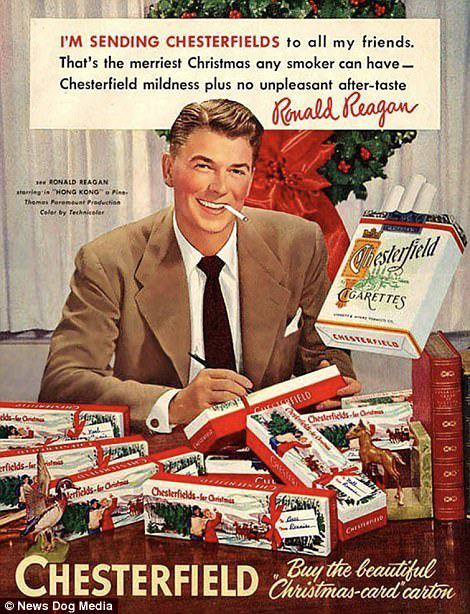 Obrázek ronald smokes chesterfields