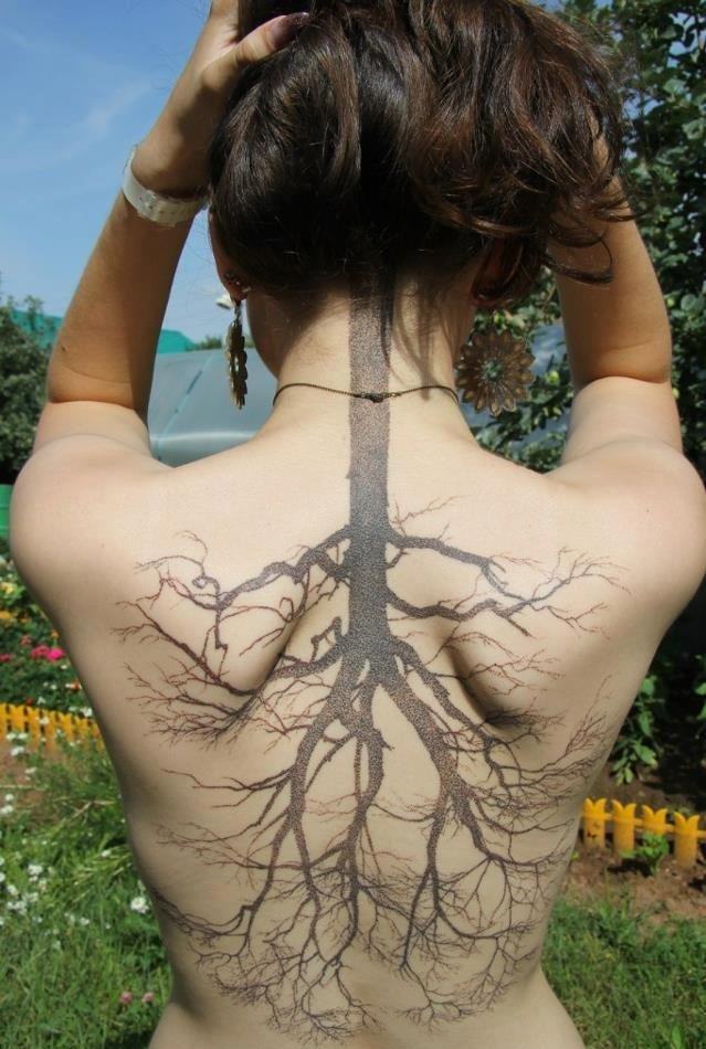 Obrázek root tattoo