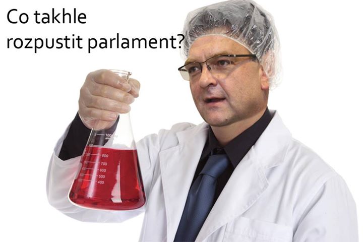 Obrázek rozpustit parlament