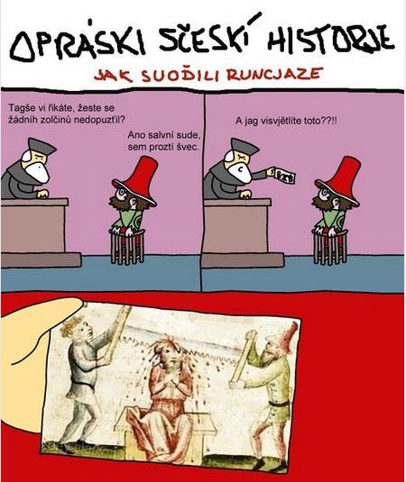 Obrázek rumcajs u soudu